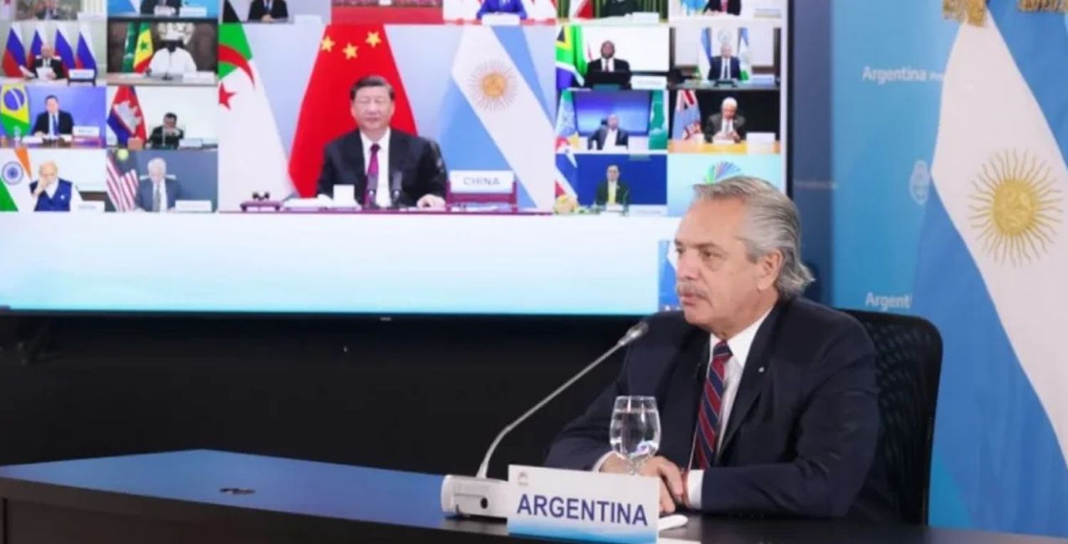 Alberto Fernández pidió la incorporación de la Argentina al BRICS