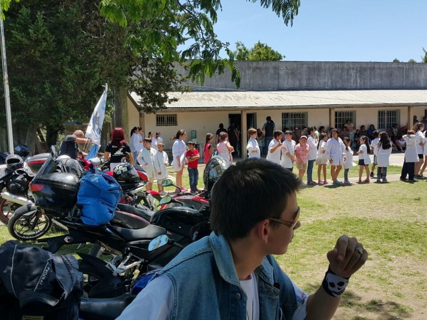 Moteros solidarios emprenden una caravana en ayuda a escuelas rurales de Gualeguay