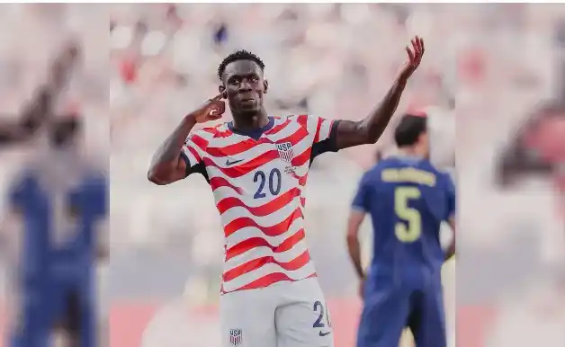 Balogun podrá jugar ante Bélgica.

Foto: Agencia NA (@USMNT)