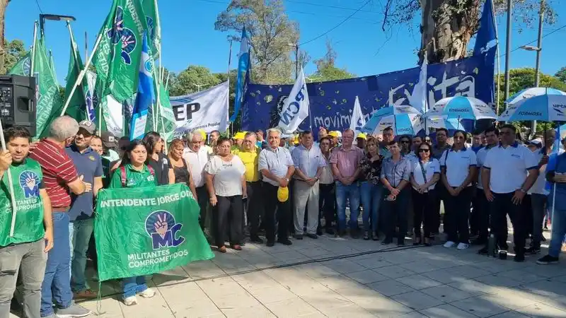 En el Día del Trabajador hubo movilización de sindicatos en defensa de derechos laborales