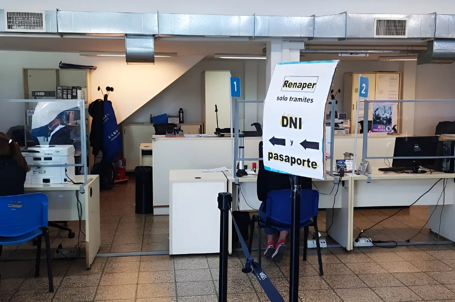 La oficina del Renaper en Anses. Foto: Archivo La Opinión.