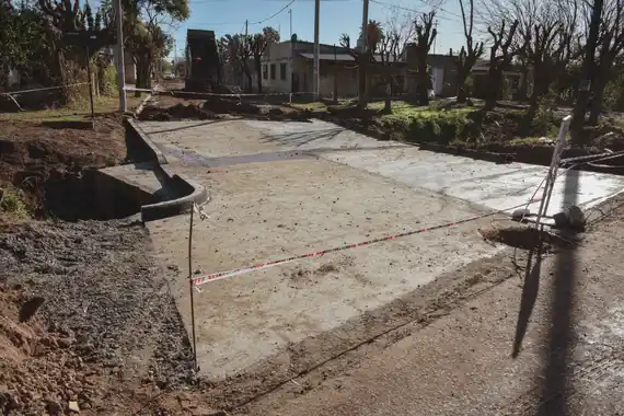 El Municipio continúa con los trabajos de pavimentación