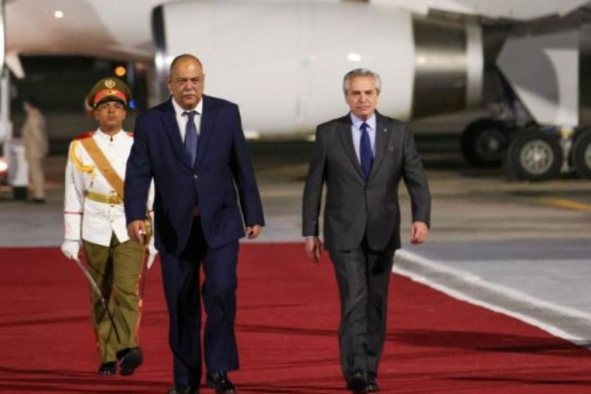 Alberto Fernández aterrizó en Cuba para participar en la Cumbre G77+China