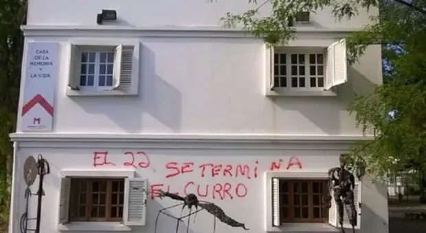 Repudio por ataque a Casa de la Memoria en Morón
