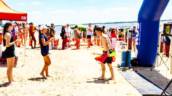 Natación: Se realizó el Circuito de Aguas Abiertas