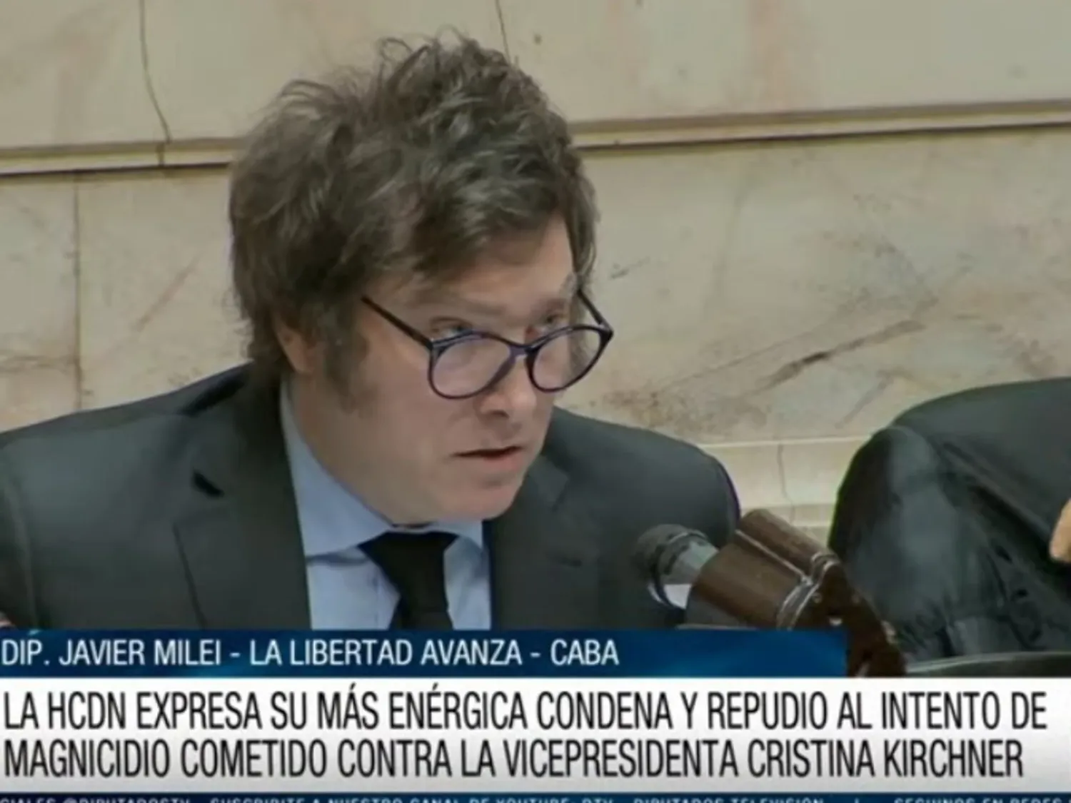 Javier Milei se retiró del recinto al grito de “¡casta!, ¡casta!” después de un cruce de chicanas con Cecilia Moreau