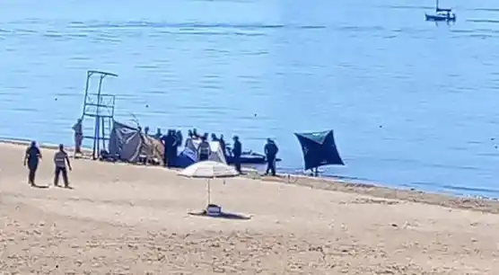 Horror en Entre Ríos: unos guardavidas colocaban las boyas en una playa y hallaron un cuerpo en el río
