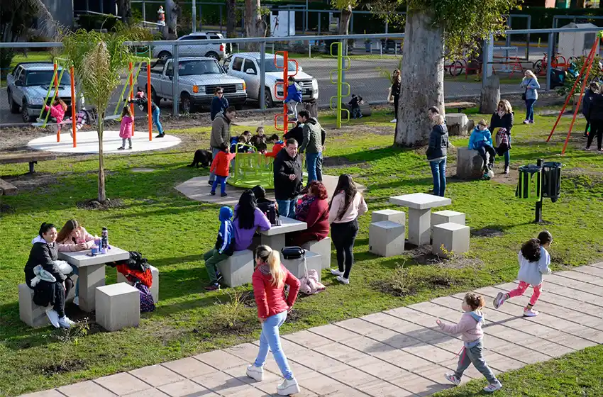 Llevan adelante trabajos de revalorización en el Parque de los Deportes