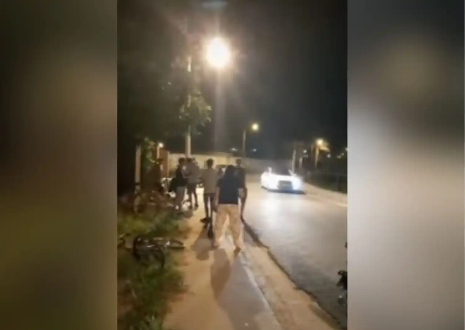Hace menos de una semana hubo un accidente de tránsito en la zona.