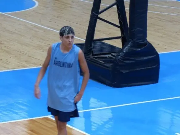 Benjamin Taborda en al preseleccion U16.