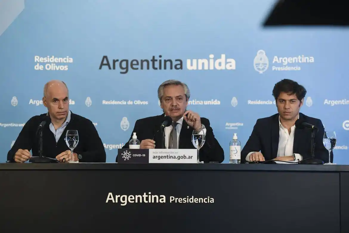 Alberto Fernández anunció la extensión de la cuarentena