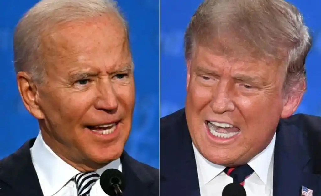 Trump y Biden se enfrentaron en el último debate