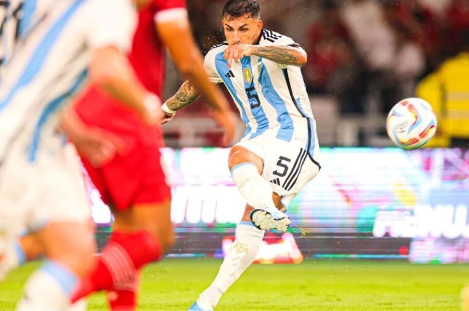 La Selección Argentina derrotó 2 a 0 a Indonesia en el cierre de su gira asiática