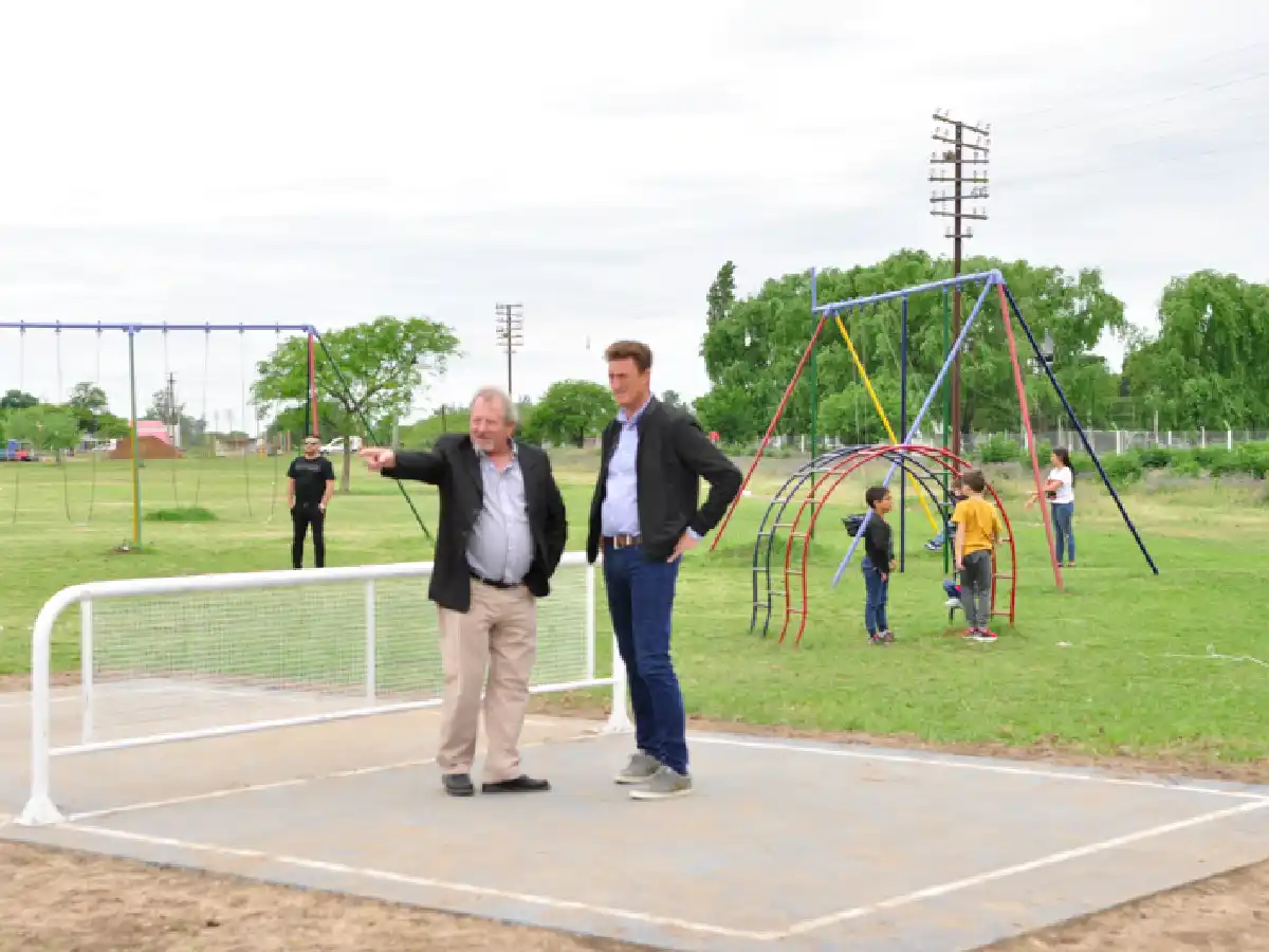 “Llevamos invertidos más de 3 millones de pesos en mejorar  los espacios verdes de la ciudad”, resaltó García Aresca 