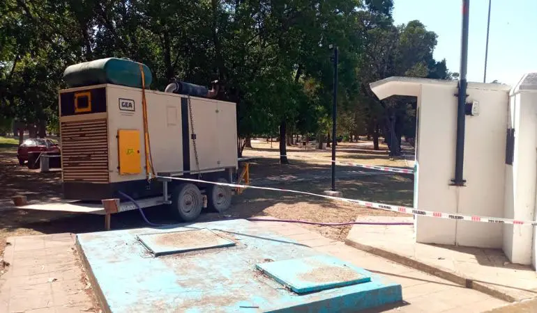 Trabajos para asegurar el suministro de agua