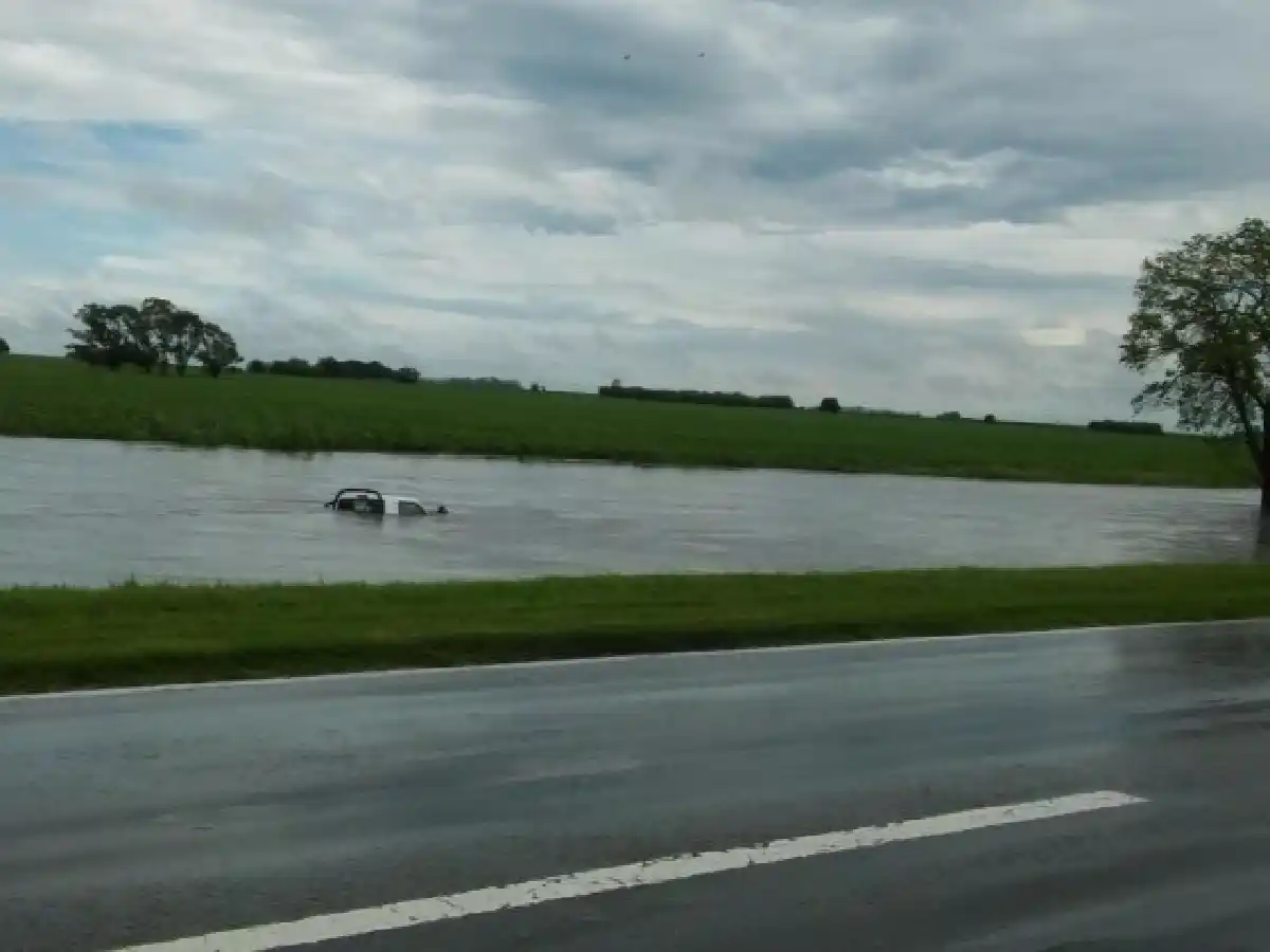 Por las lluvias algunas rutas fueron cortadas al tránsito en Santa fe