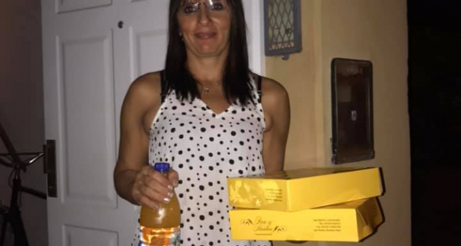 Adriana se llevó el premio de Pan y Manteca