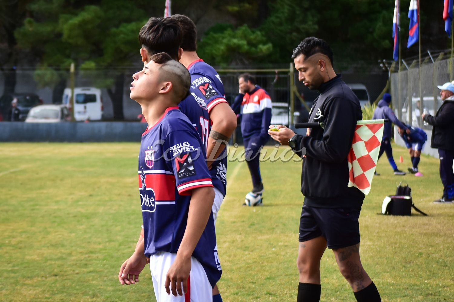 El ingreso de Santiago Montiel, para hacer su debut