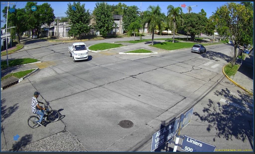 Se instaló una nueva cámara de videovigilancia