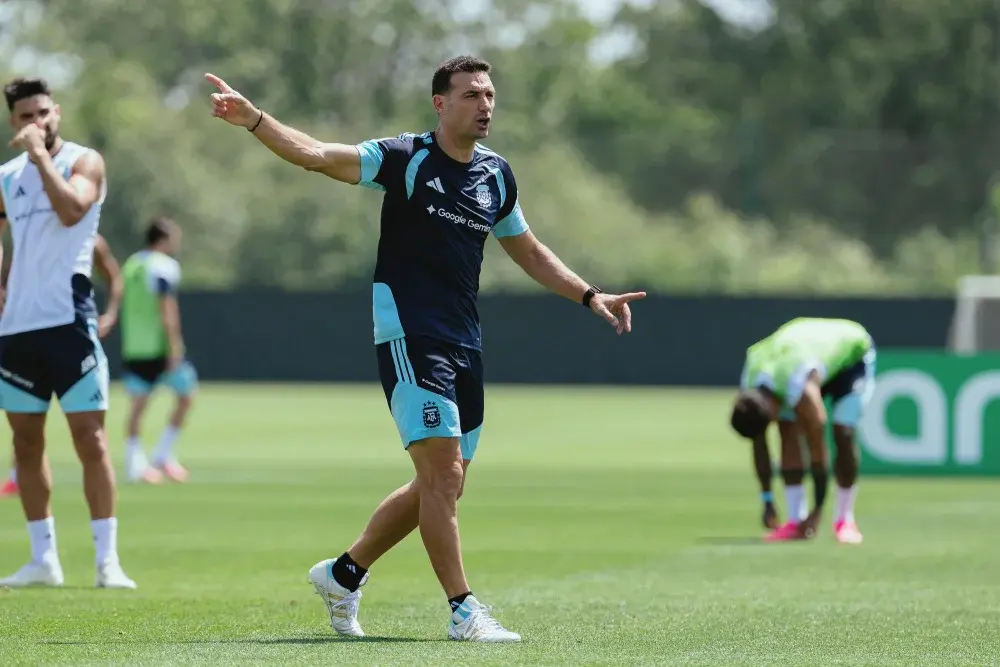 Argentina volvió a los entrenamientos de cara a los próximos amistosos y la despedida de Lionel Messi
