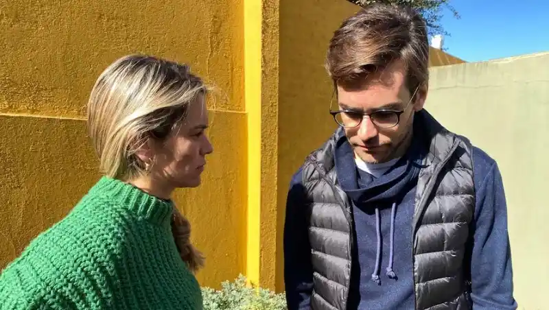 Valentina y Facundo, los hijos de Nora Dalmasso. (Tomy Fragueiro)