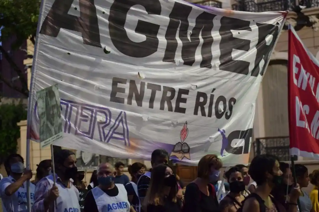 Los docentes de Agmer y AMET inician este jueves un paro de 48 horas