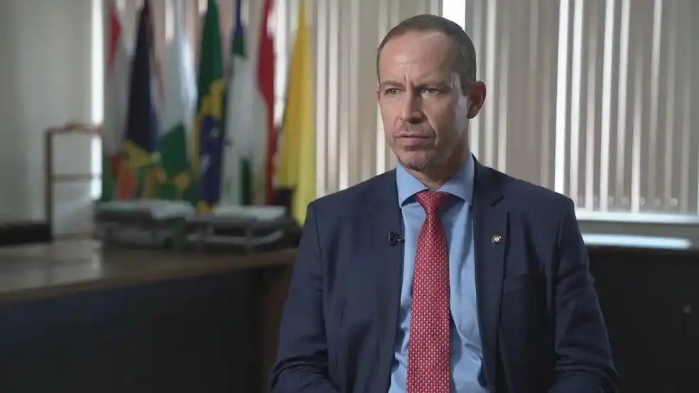 Ricardo Cappelli, interventor federal de la seguridad de Brasilia.