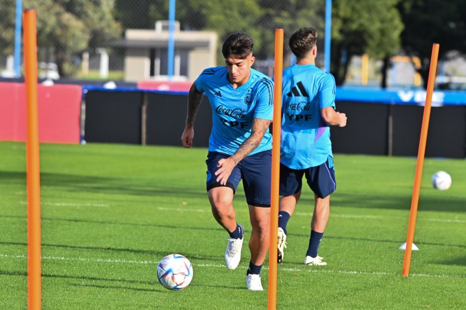 La Selección Argentina Sub 23 entrena en Ezeiza