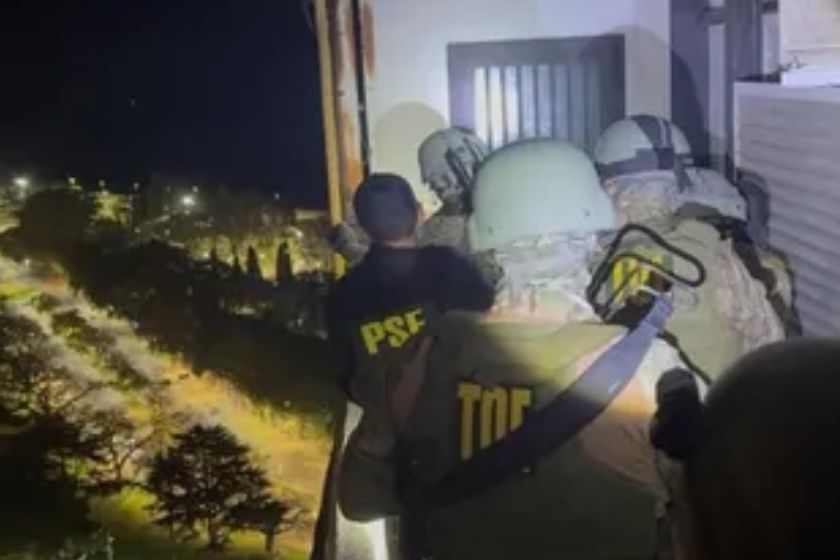 Cayó en el centro de Rosario uno de los prófugos más buscados de Santa Fe
