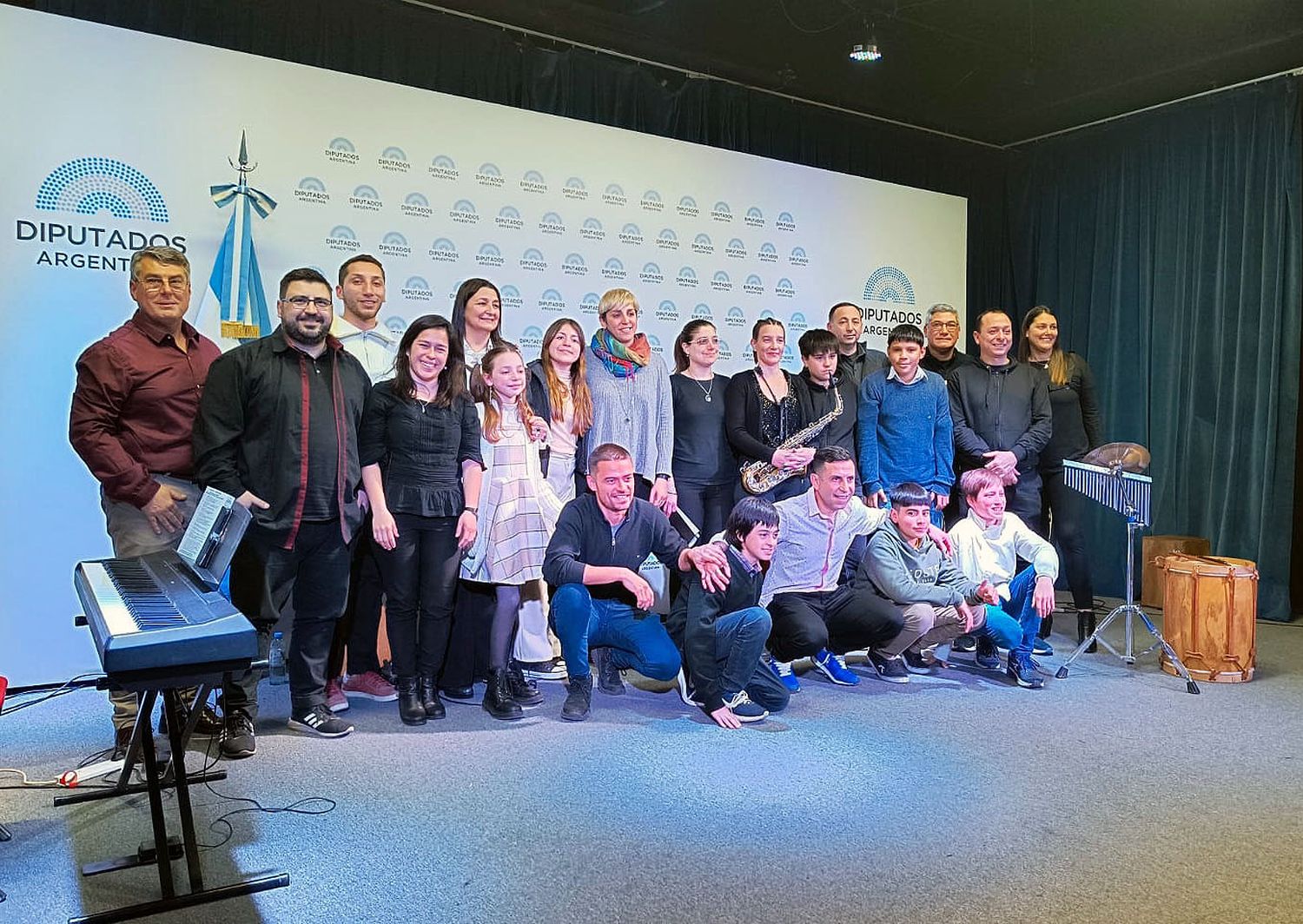 Exposición pictórica en el Congreso de la Nación