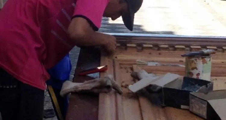 “Que lindas quedaron las puertas”
