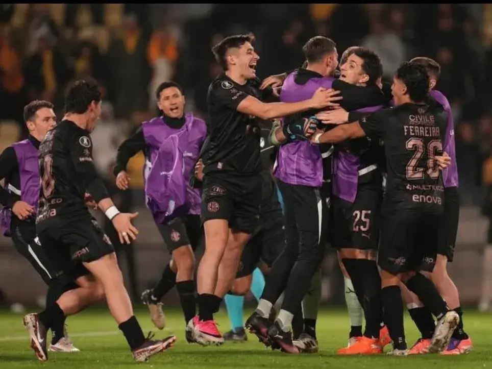 El Calamar venció por penales 7-6 a Coquimbo en Chile e hizo historia al meterse pro primera vez, en cuartos de final de la Copa Libertadores. Foto:DA
