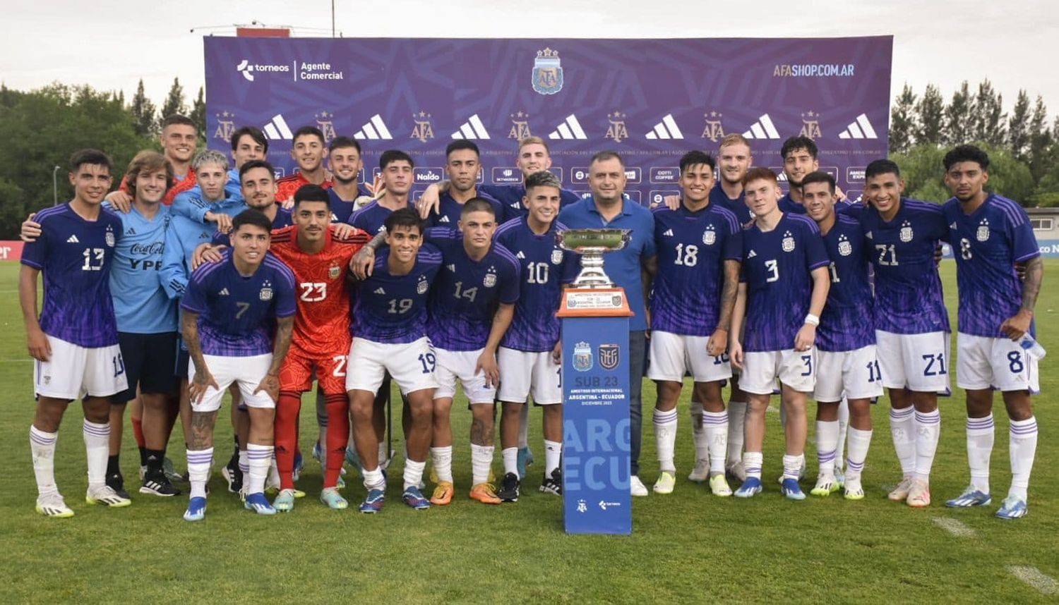 La Selección Argentina Sub 23 venció a Ecuador