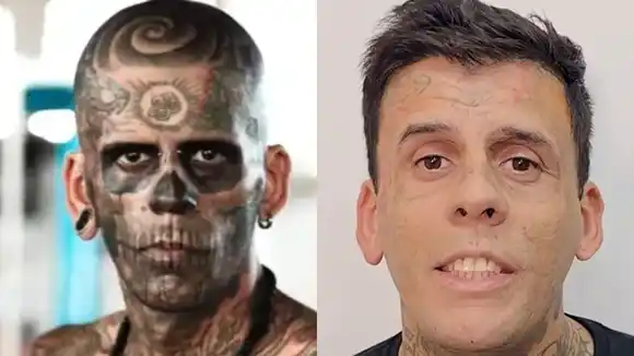 CAMBIO RADICAL: así luce el hombre más tatuado del mundo tras borrar las marcas de su rostro