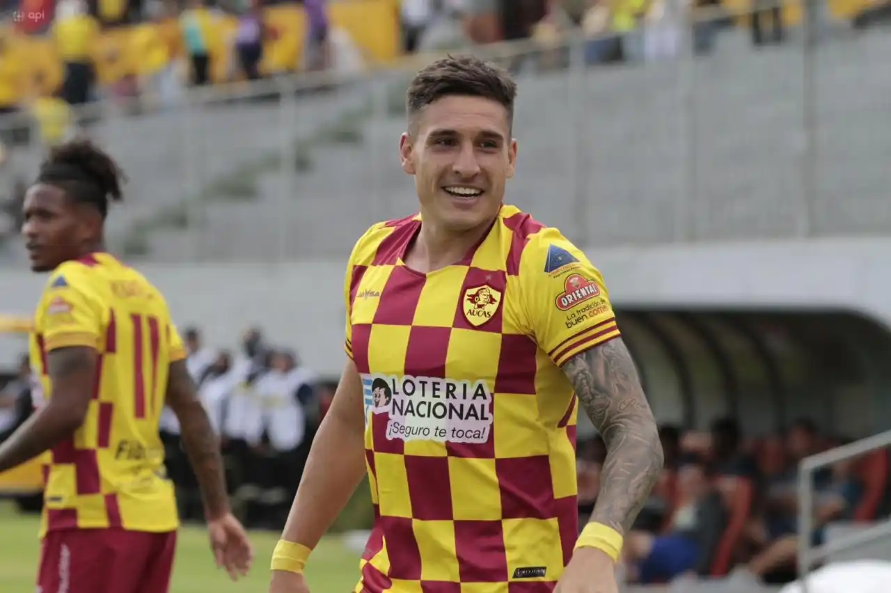 Un gol de Facundo Callejo fue determinante para Aucas