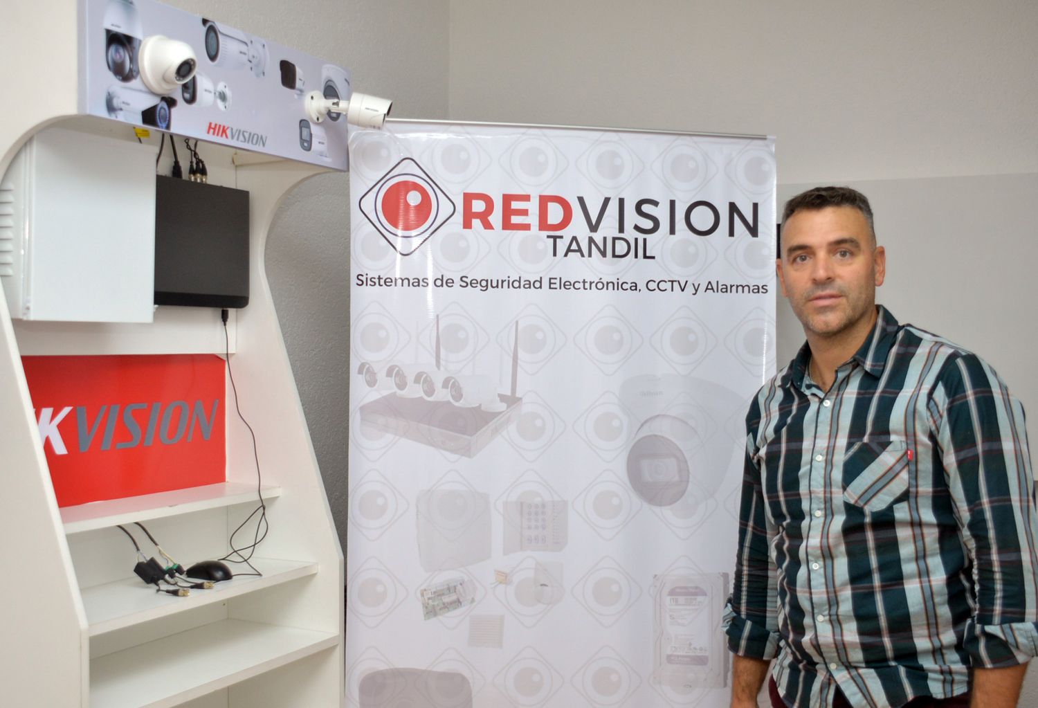 Carlos Darío Amado, titular de RedVision Tandil.