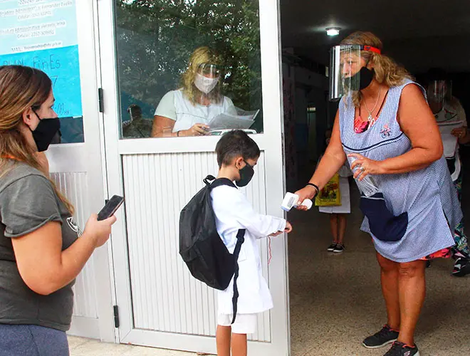“Presencialidad plena” en las escuelas