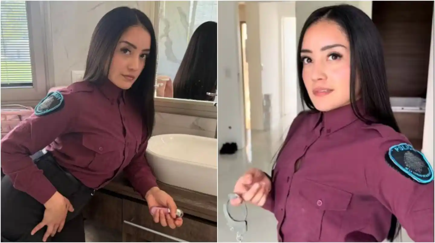 Escándalo en la "Policía de la Ciudad": suspendieron a una agente por grabar videos en TikTok con su uniforme