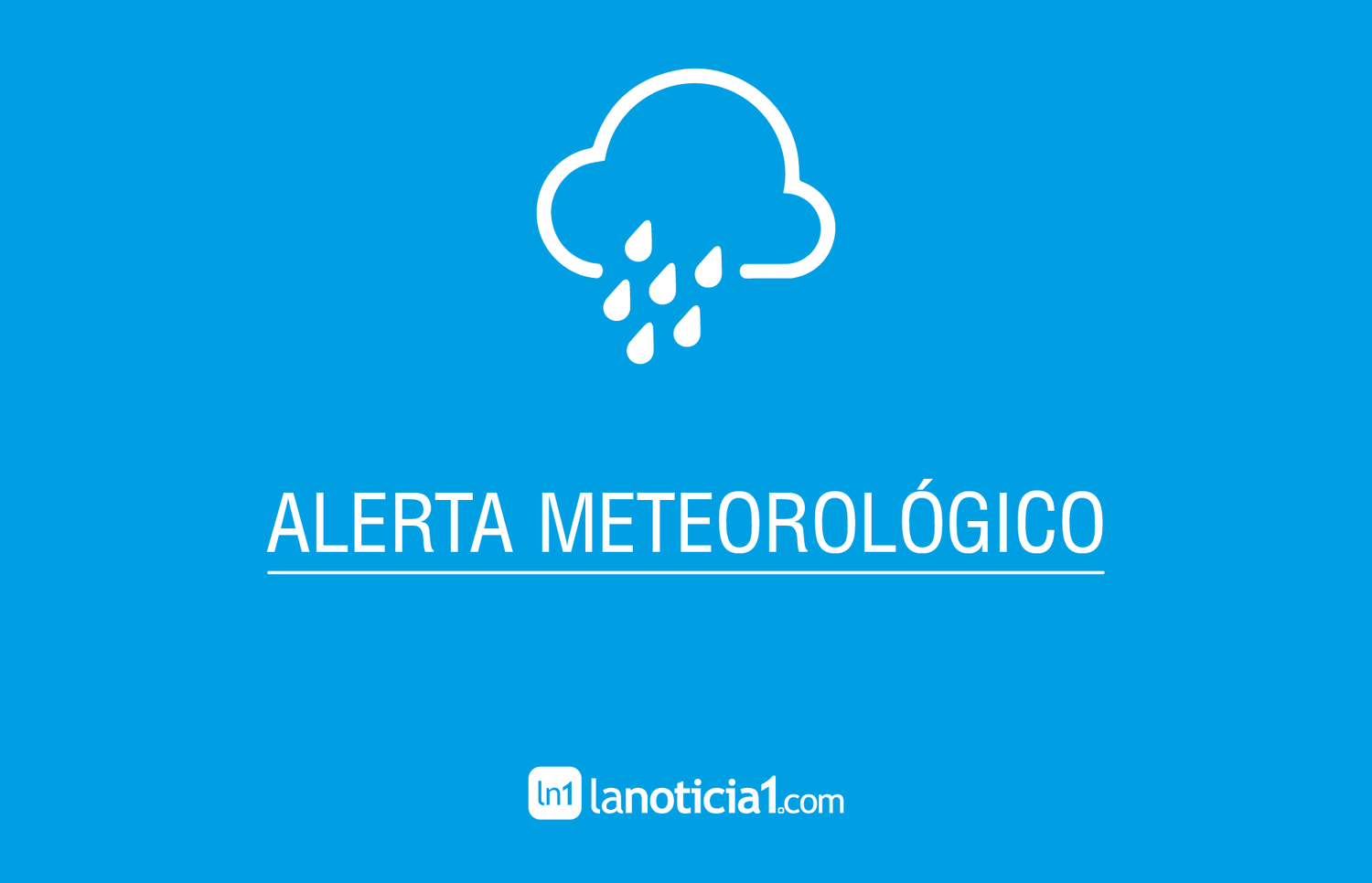 Sigue el alerta meteorológico por lluvias y tormentas intensas 