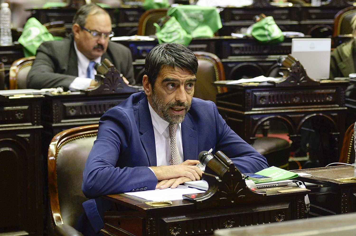 “Yo no quiero ser cómplice del narco", expresó el legislador.