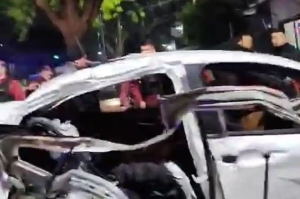 Choque tras persecución policial