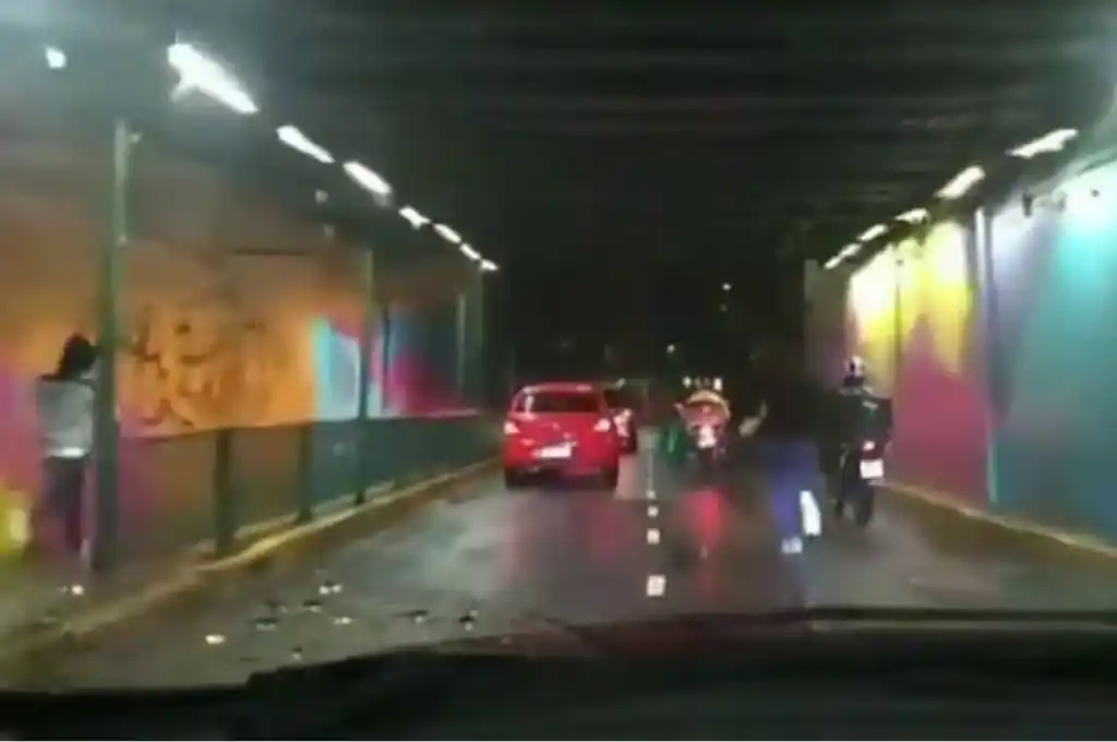 Robo piraña en Once