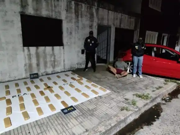 Detuvieron en Rosario a un miembro de una banda narco de Buenos Aires