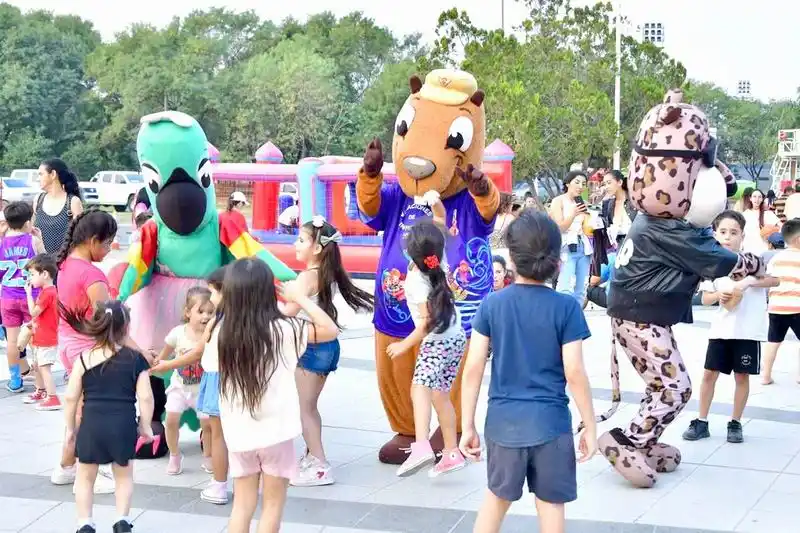 El receso se vivió a pleno en el Paraíso de los Niños