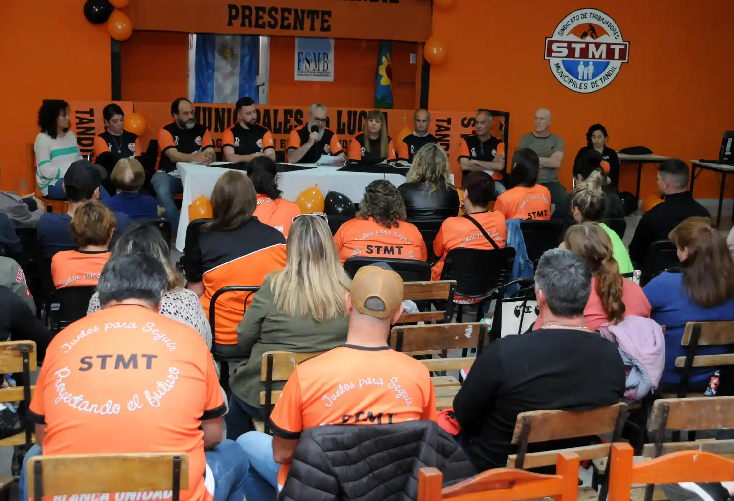 Con el reclamo salarial como eje, Martínez Lastra asumió otro mandato en el Sindicato de Municipales