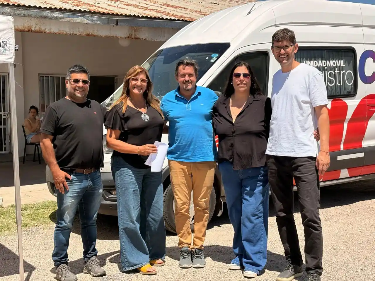El presidente comunal Mauricio Lucic destacó la buena participación de los vecinos. Foto: Gentileza