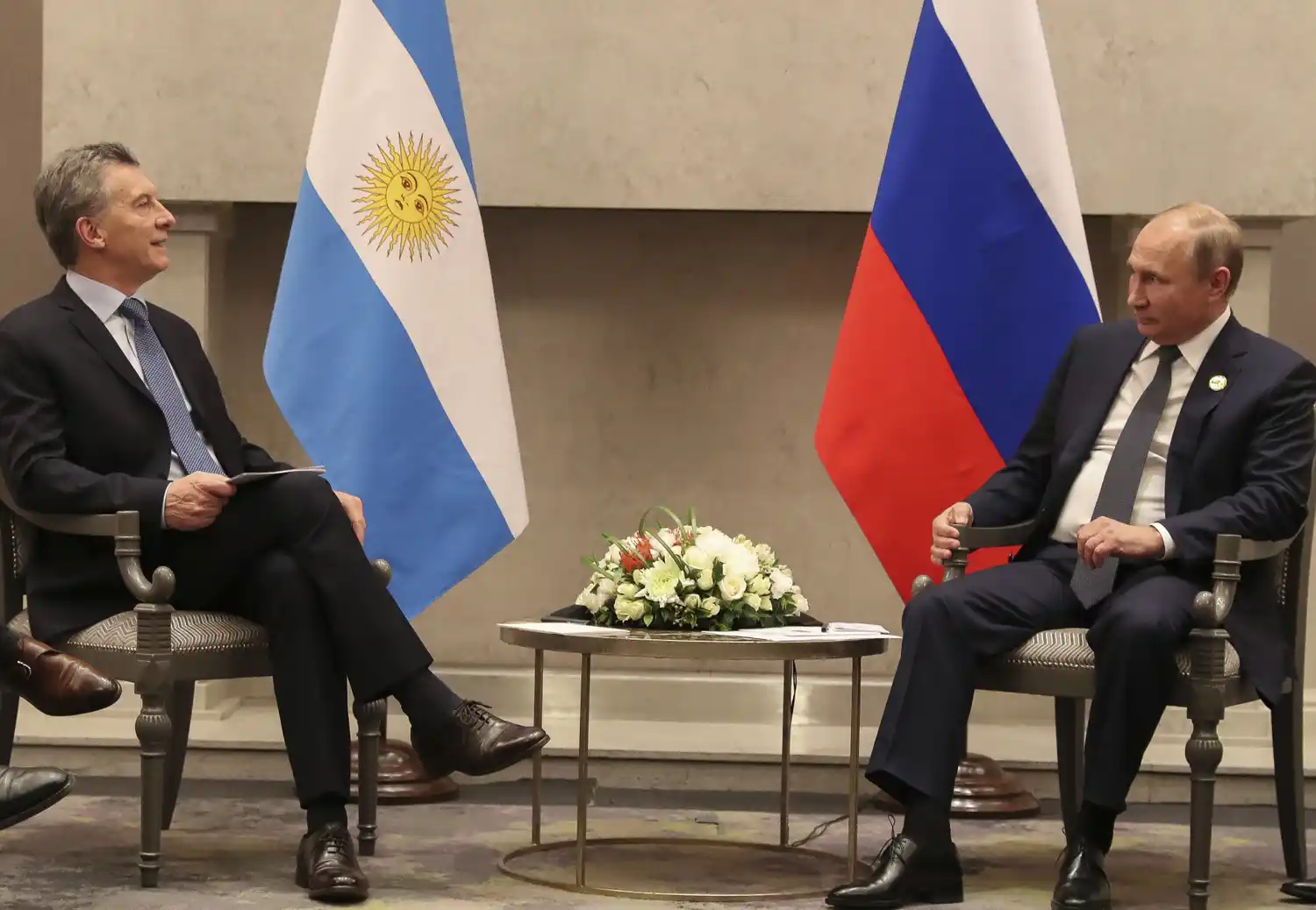 Macri y Vladimir Putin acordaron la profundización de la cooperación bilateral