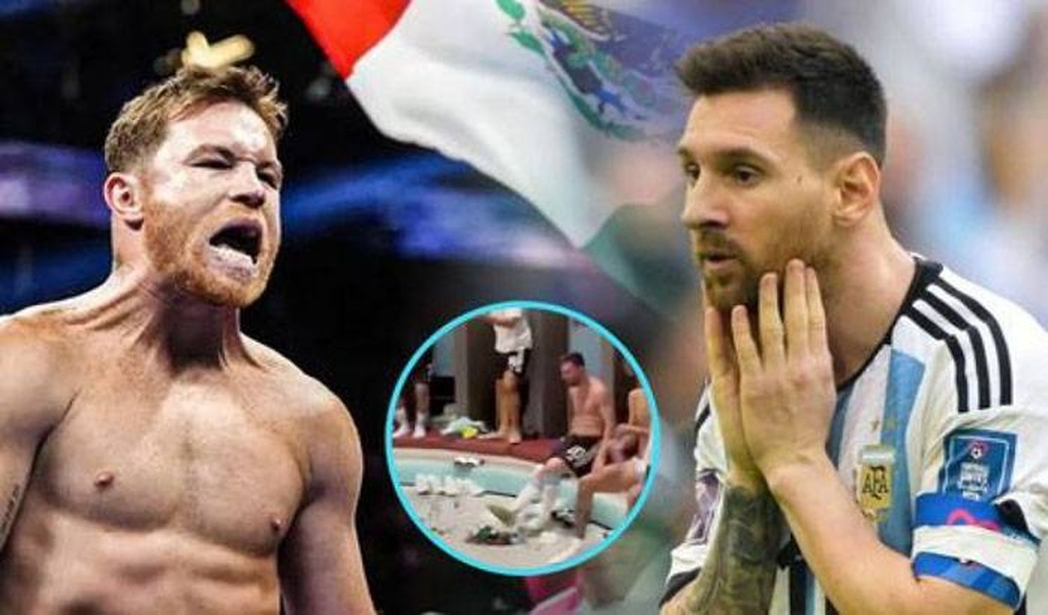  Lionel Messi fue amenazado por el boxeador mexicano Canelo Álvarez