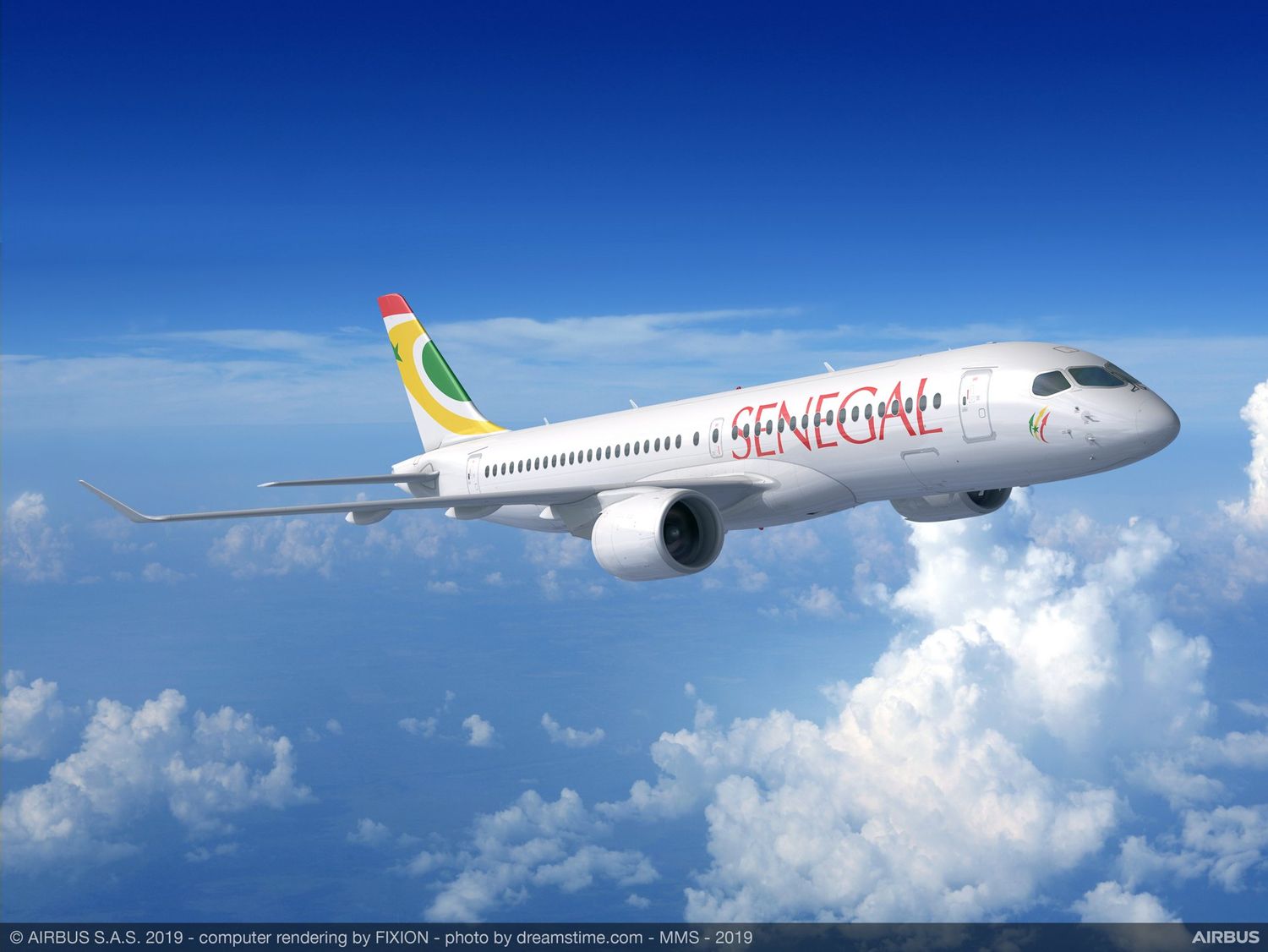 Air Senegal would cancel the lease of five Airbus A220