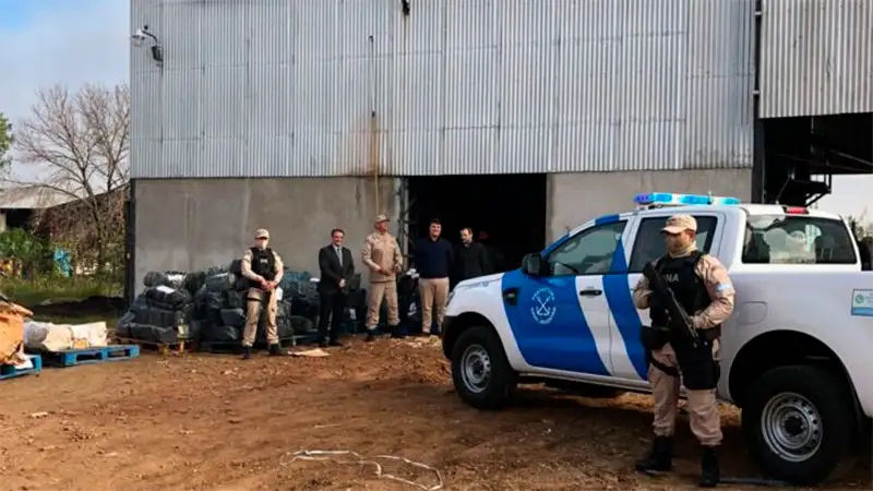 Quemaron 2.300 kilos de droga incautada en diversos operativos